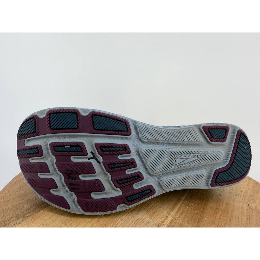 Altra Escalante 4 Smartwool Blue Burgundy Running Shoes AL0A82CT445 Womens 8.5 - Picture 10 of 12